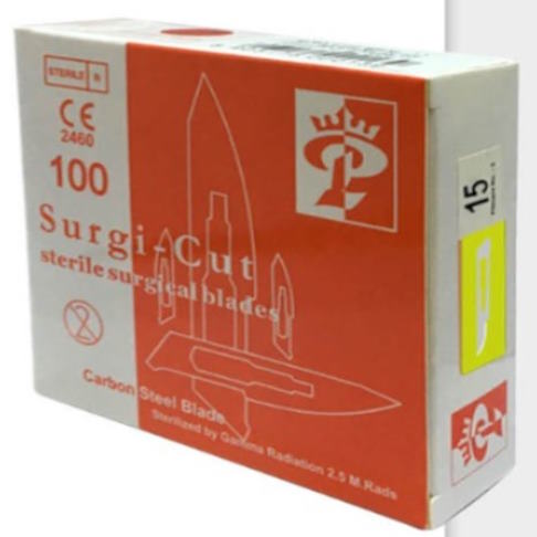 Hojas de bisturi paramount 12 *100u.