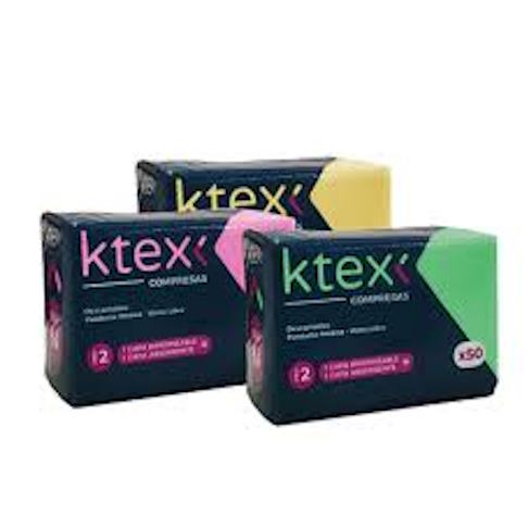 Compresas ktex * 50u.